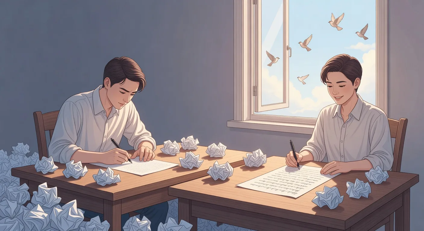 Overcoming writing perfectionism